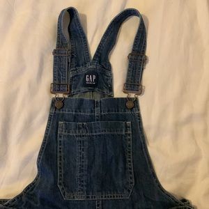 Denim Short Overalls
